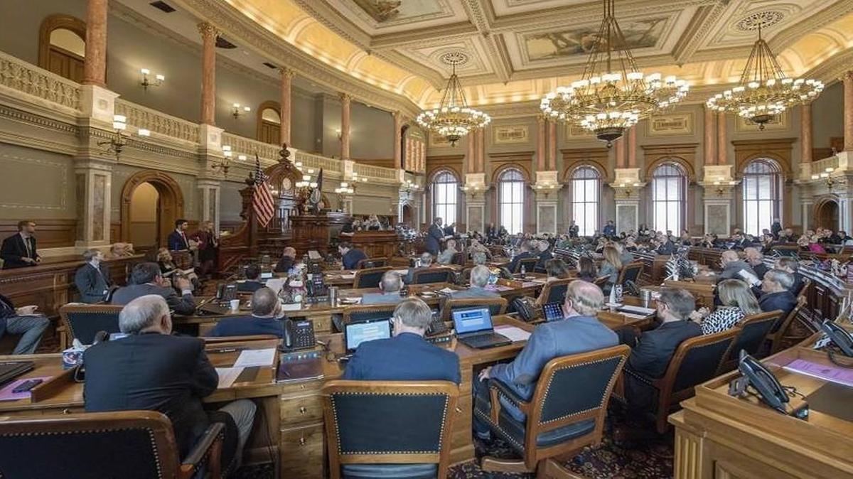 The Kansas House has struggled to find a way to address a projected budget shortfall.