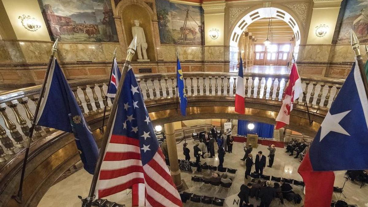 Rotunda of the Kansas State Capitol in Topeka