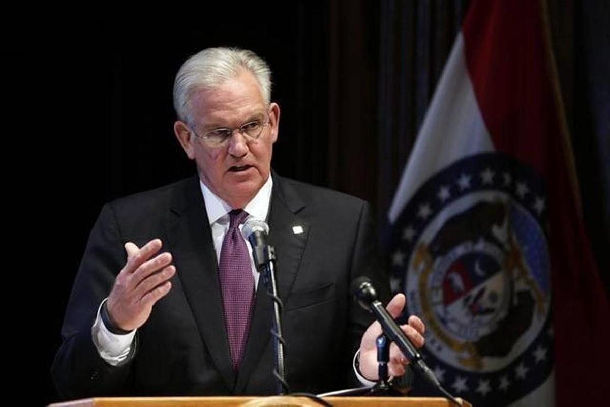 Former Missouri Gov. Jay Nixon is representing a conservative college suing the University of Missouri.
