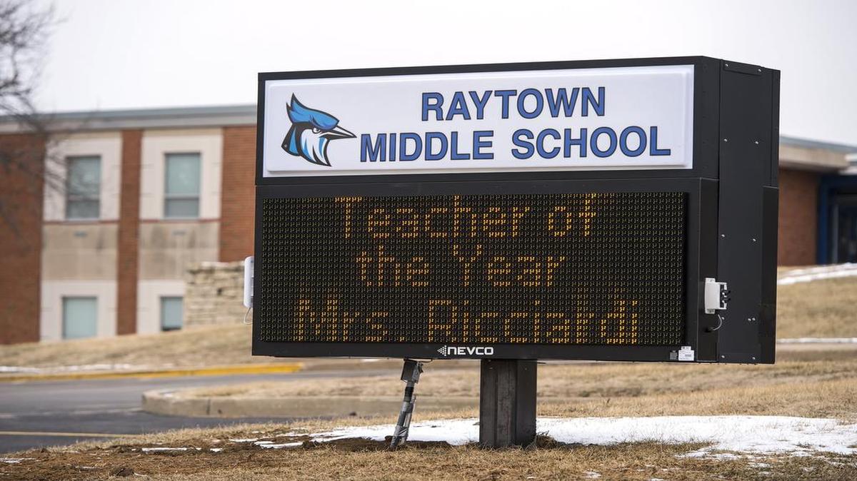 
Raytown Middle School installed a digital sign in front of the building at 4900 Pittman Road.
