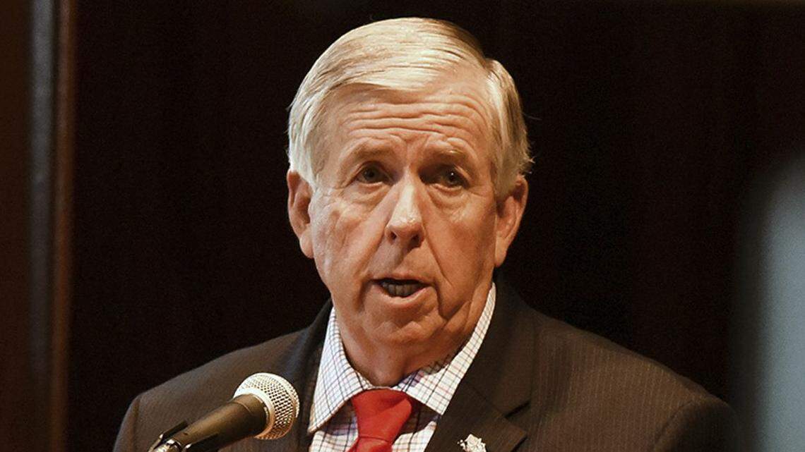 Missouri Gov. Mike Parson.