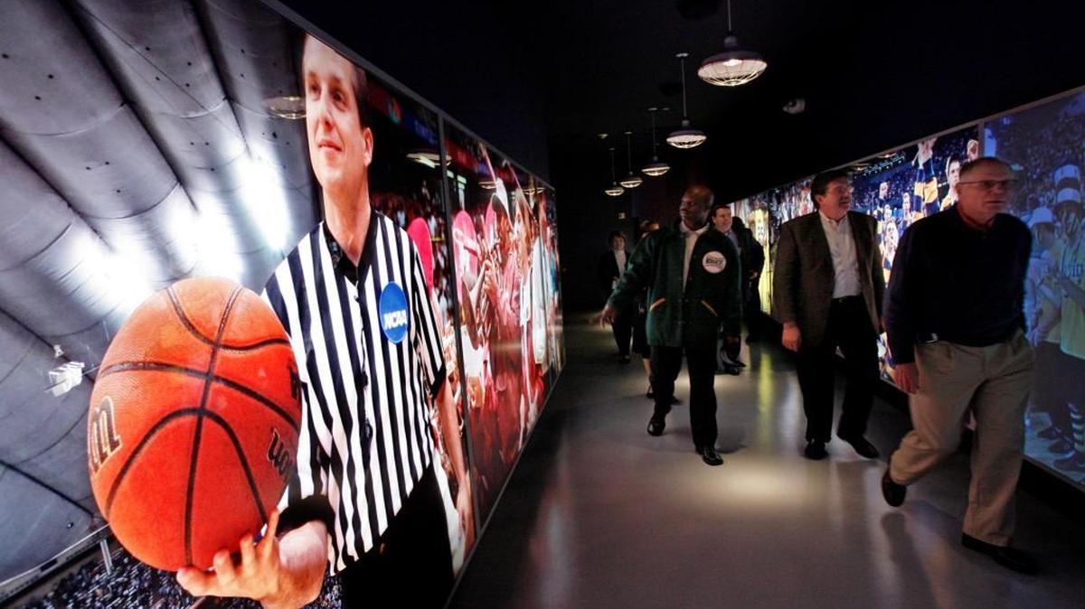 The College Basketball Experience is asking the city to forgive the remaining $600,000 of a $1.1 million loan it received to complete construction in 2007.