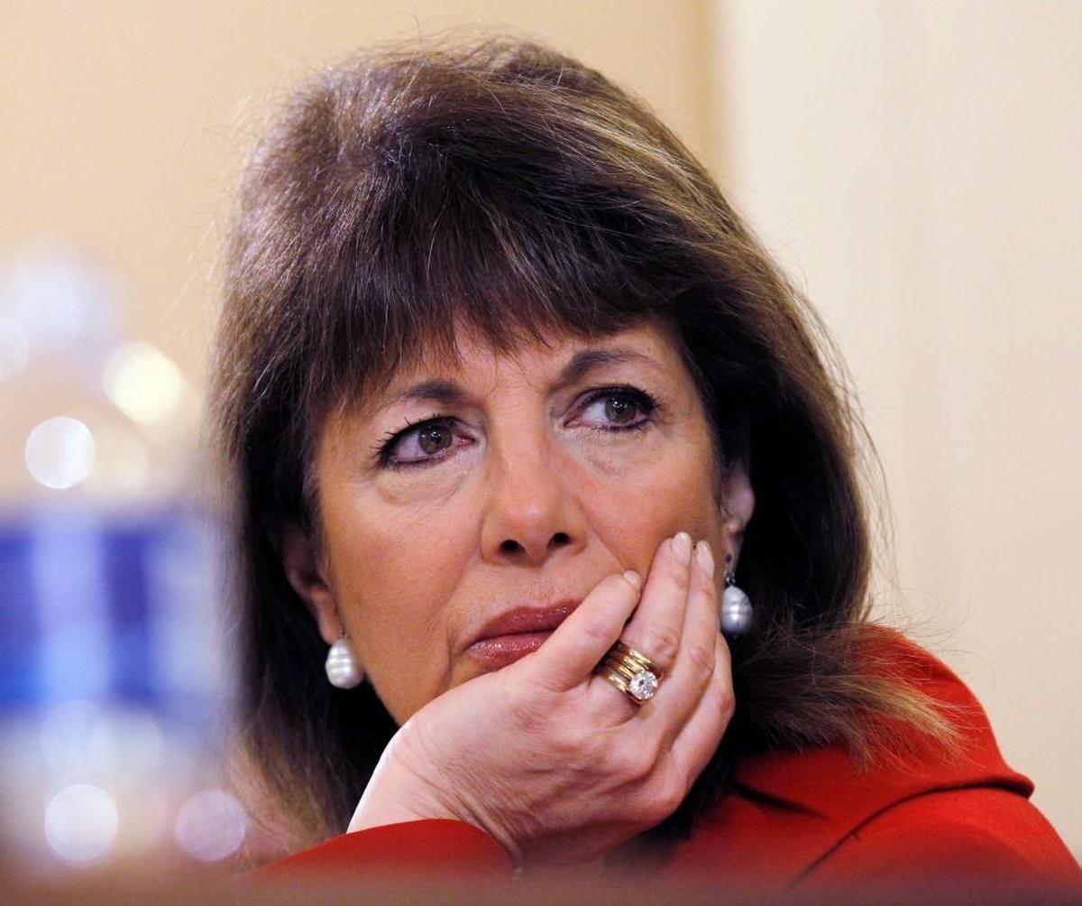 In this March 10, 2011, file photo, Rep. Jackie Speier D-Calif., listens to testimony during a hearing on Capitol Hill in Washington. Speier of California has recently gone public with an account of being sexually assaulted by a male chief of staff while she was a congressional staffer.