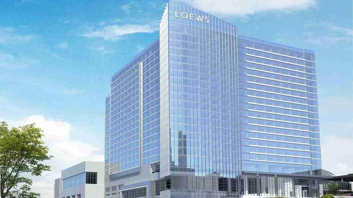 The downtown Kansas City convention hotel project is a public/private partnership.