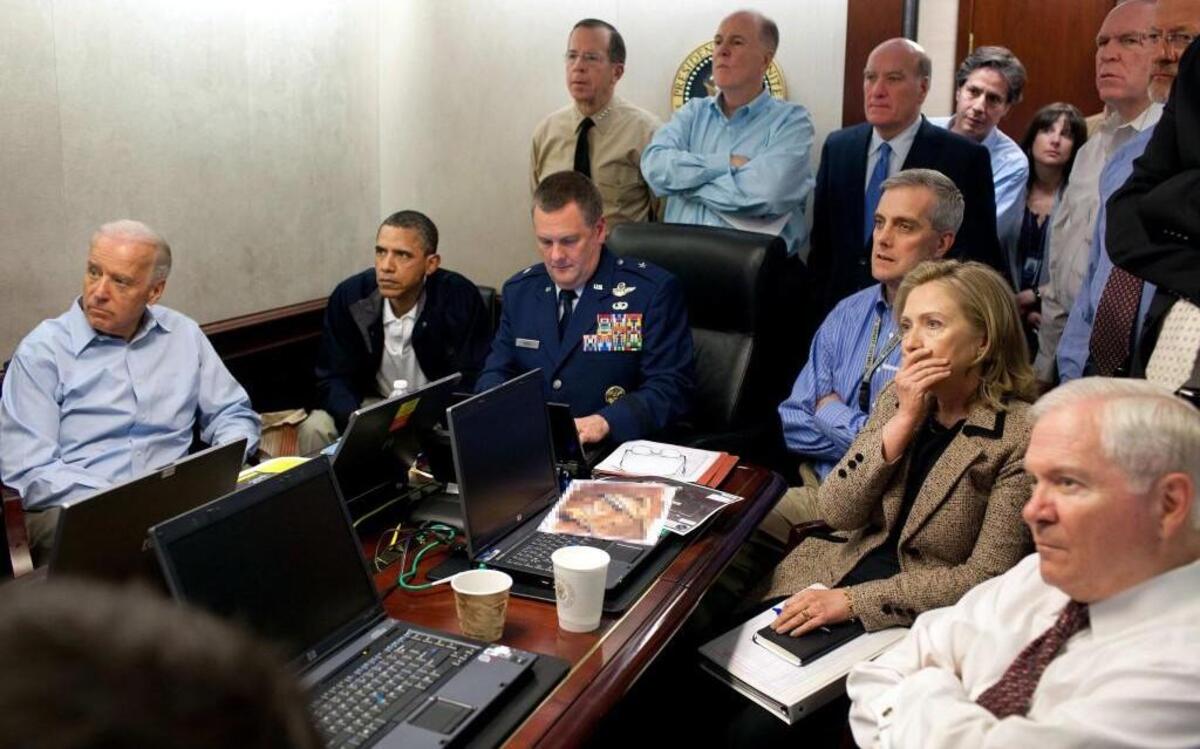 In this May 1, 2011, file photo, President Barack Obama (second from left) and his national security team watched in the White House Situation Room as updates came in from the mission that killed al-Qaida leader Osama bin Laden. The Obama administration is giving the elite Joint Special Operations Command — the same organization that helped kill bin Laden — expanded power to track, plan and potentially launch attacks on terrorist cells around the globe, U.S. officials said.