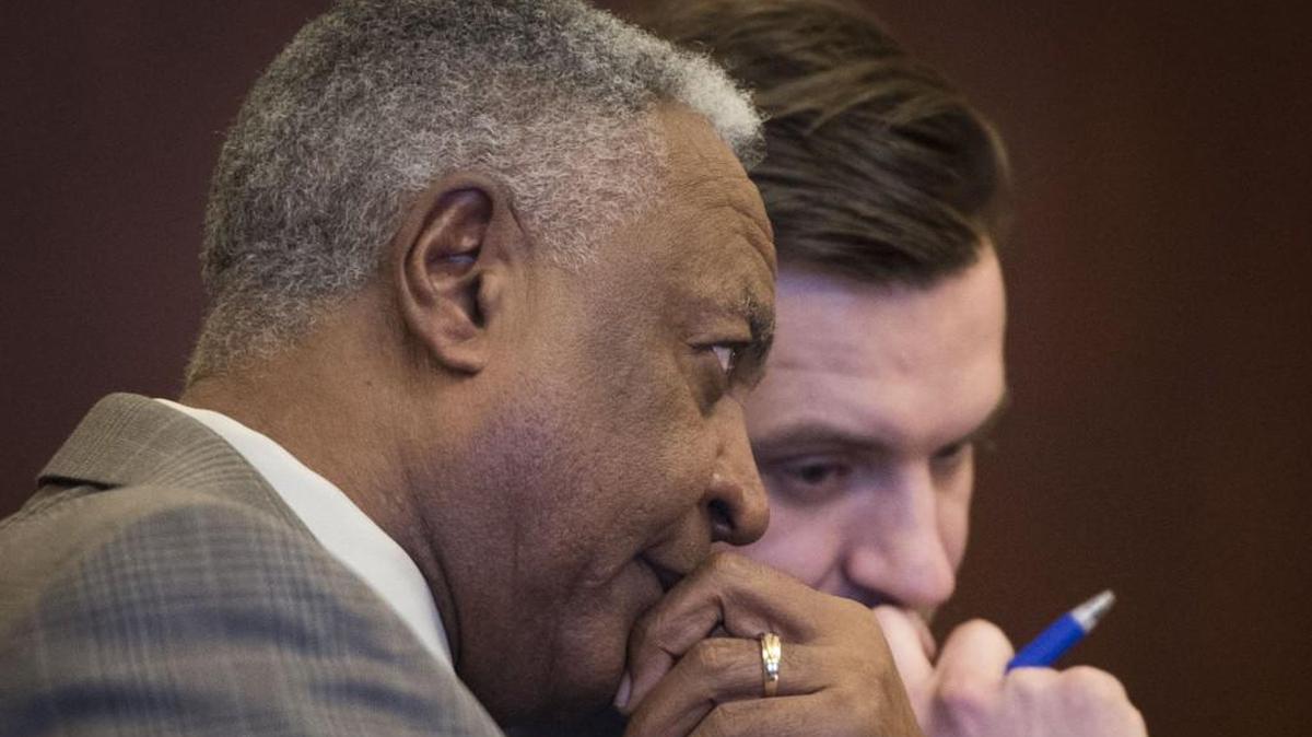 Jackson County Executive Frank White would lose his chief of staff, Caleb Clifford (right) under the budget approved by the county legislature Friday.