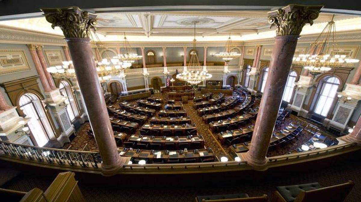 
Superintendents from Johnson County’s three biggest school districts made their case Wednesday against a bill that reworks how state money is doled out for bridging the gap between property-rich and property-poor school districts. Above, the House chamber in the Statehouse in Topeka.
