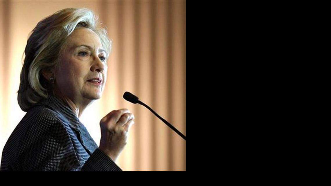 
Hillary Clinton will be at Kansas City’s Midland theater on Sunday to discuss her latest book, “Hard Choices.” 
