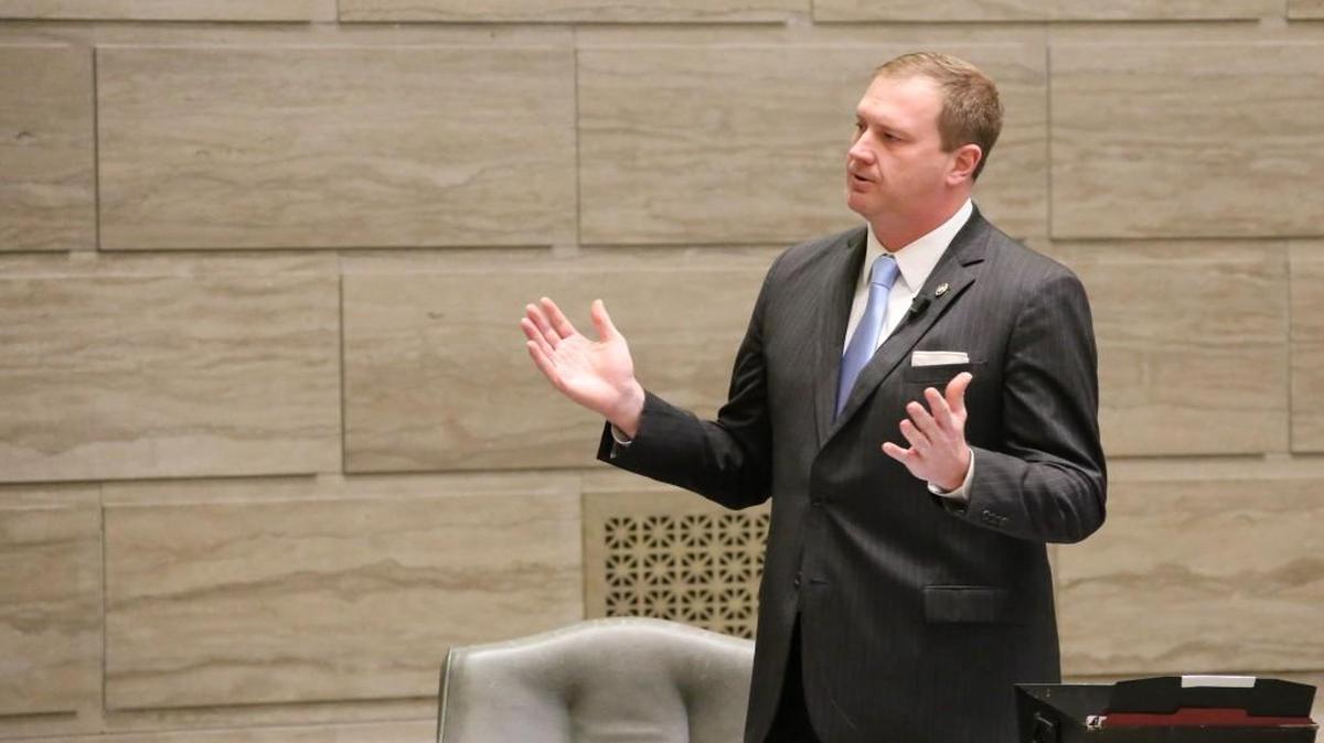 Sen. Eric Schmitt, a St. Louis County Republican, is sponsoring legislation to double a tax cut that was passed in 2014 and set to begin phasing in next year.