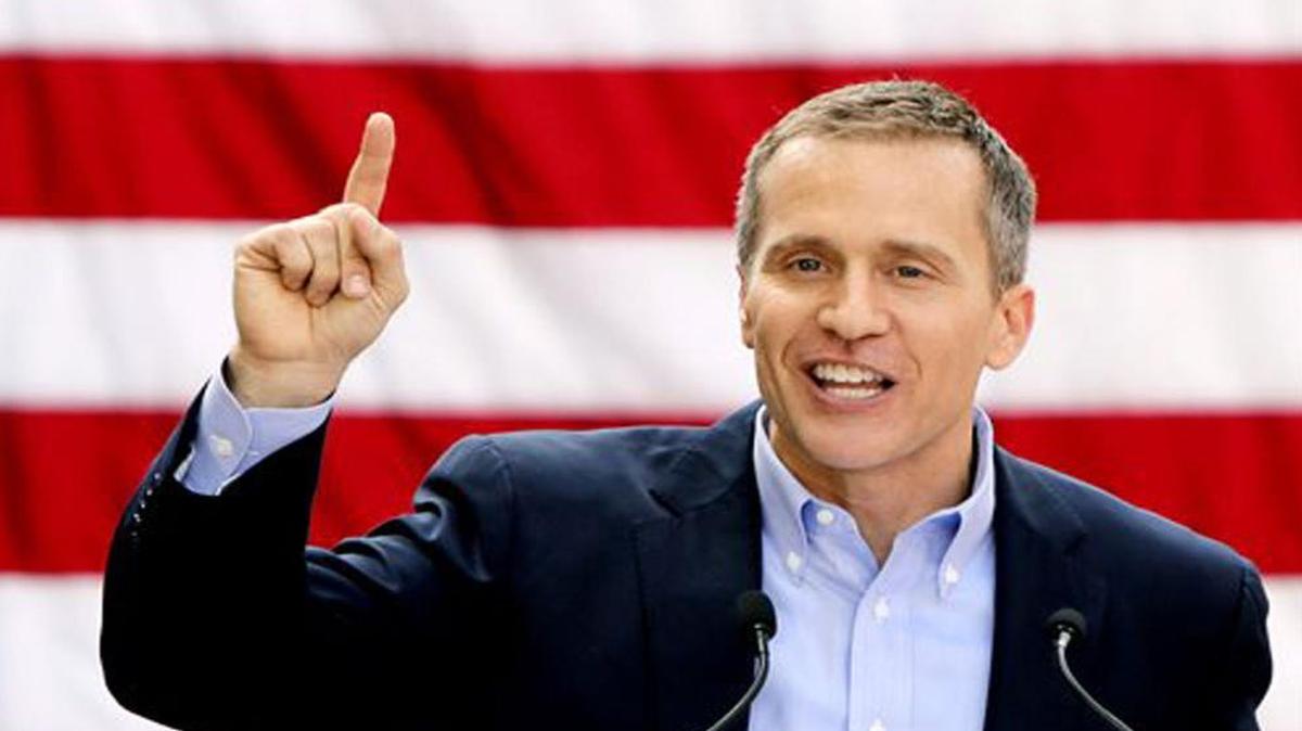 In his time with Gov. Eric Greitens (above), Jimmy Soni worked on the governor’s transition team, helped craft the inaugural speech and state of the state address and served as a communications adviser in Greitens’ office.