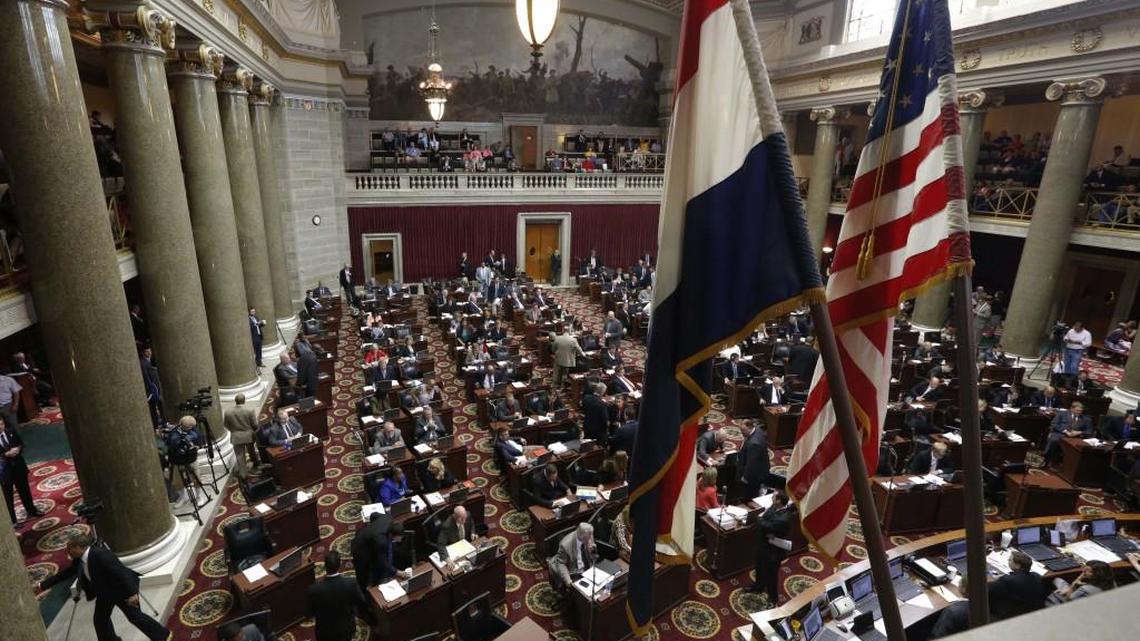 The Missouri House (seen here) and Senate operate under ethics laws, including no contribution limits, that should be tightened, critics say. Rules for legislative staffers are also under scrutiny.