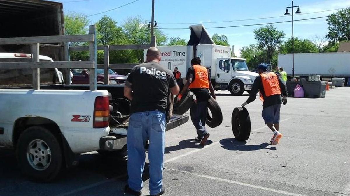 Kansas City municipal government hosts a big waste tire and recycling event on Saturday, Earth Day.