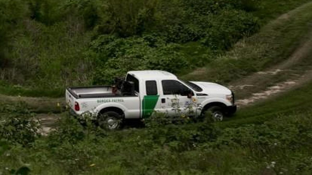 
Critics say agents with the U.S. Customs and Border Protection agency stretch the limits of the law. This Border Patrol vehicle traveled last year in McAllen, Texas.
