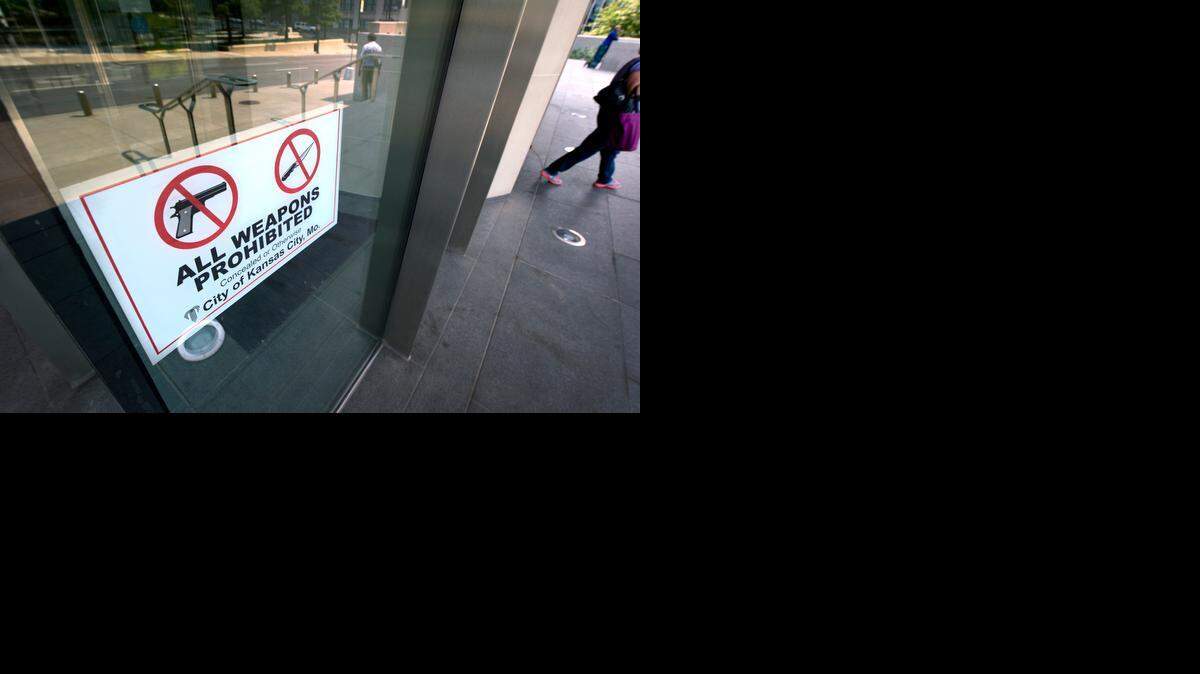 
The Kansas City Council voted Thursday against the open carry of firearms. But if a Missouri measure is enacted, cities soon will be barred from adopting full open carry bans. City Hall (above), however, will be able to continue its ban.
