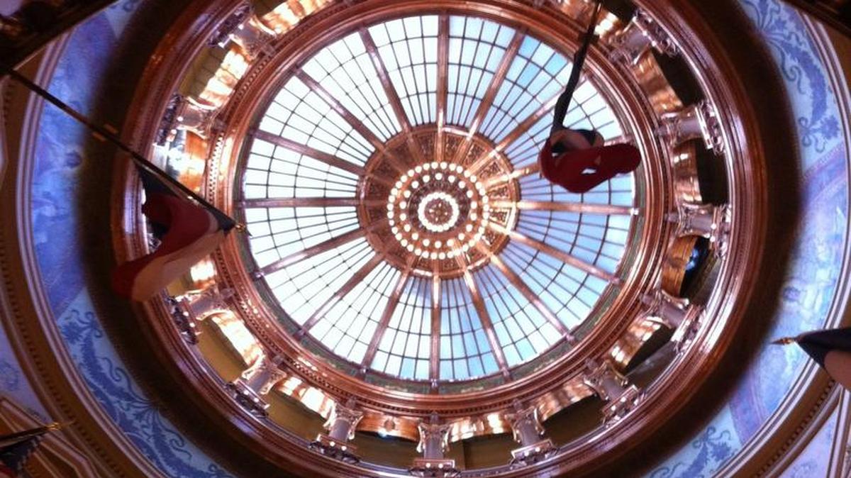 
The Kansas Capitol interior in Topeka.
