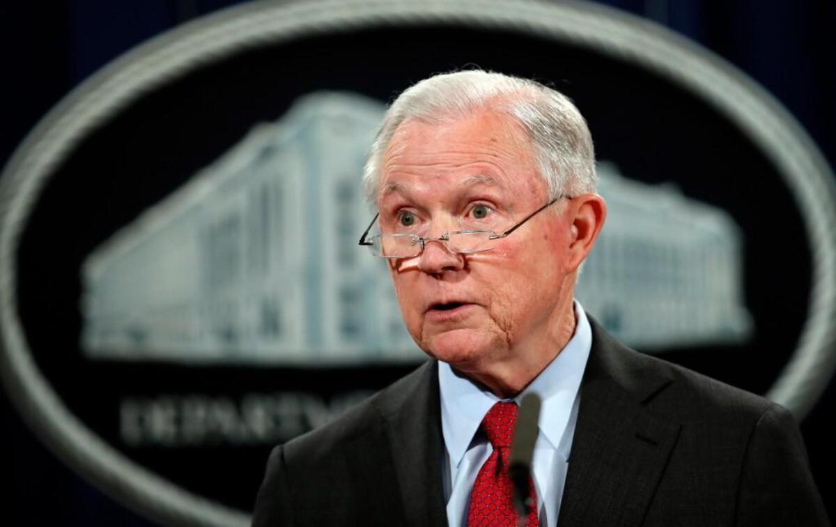 United States Attorney General Jeff Sessions