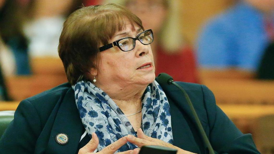 Phyllis Gilmore, secretary of the Kansas Department for Children and Families, which oversees the state’s foster care program, on Tuesday told the Special Committee on Foster Care Adequacy that she’s trying to recruit more foster parents and wants children to be able to choose where to go. She said that currently nothing restricts married same-sex couples and single gays and lesbians from serving as foster parents in Kansas. The department has no specific policy regarding foster care and same-sex couples.