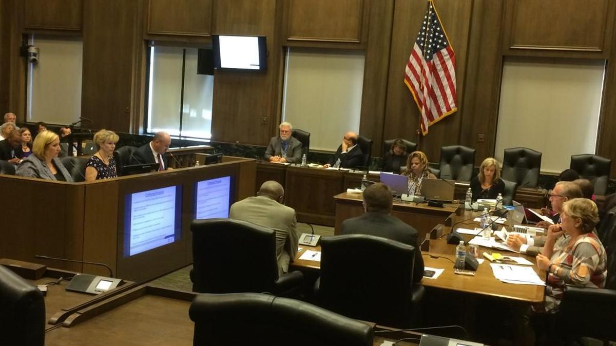 Kansas City health officials urged support Wednesday for a rental permit fee to go on the November ballot, but the measure failed to pass out of a council committee.
