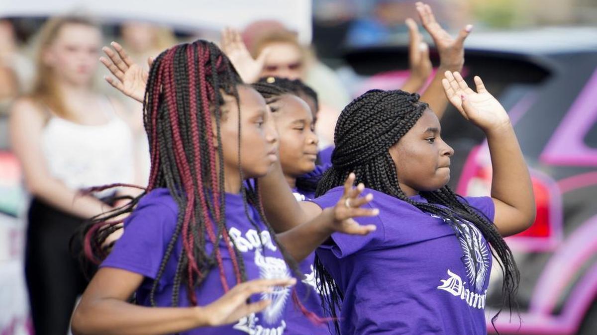 
A party designed for kids was underway Saturday outside Union Station with dancers, music and activities. Mayor Sly James’ Rock the Block was the fourth such event, all saluting the summer programs the city offers to youth, hoping to keep kids off the streets and out of trouble.
