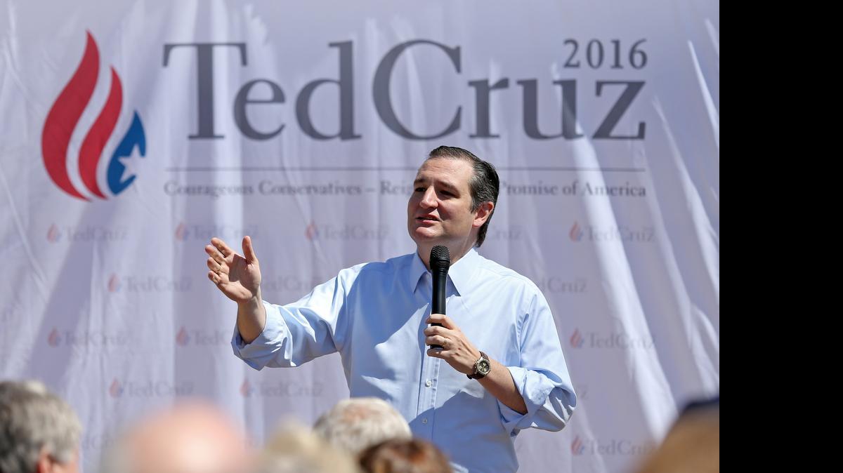
Republican presidential candidate Sen. Ted Cruz, R-Texas 
