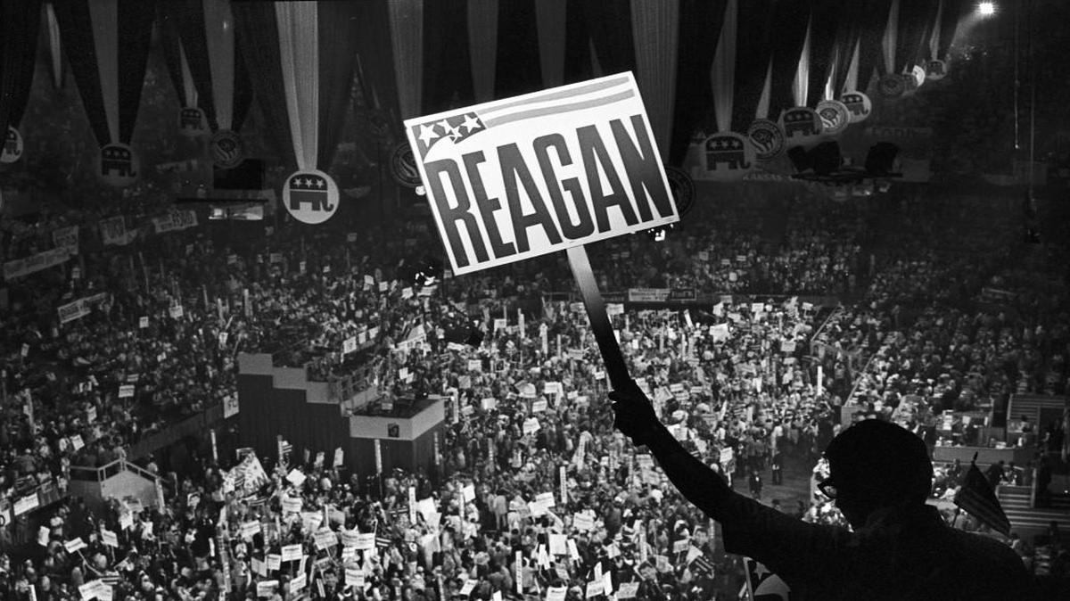 The 1976 Republican convention in Kemper Arena was the last time the party opened a convention not knowing the nominee. President Gerald Ford and Ronald Reagan lacked enough pledged delegates to win coming into the convention, but Ford was able to collect enough uncommitted votes for a first-round victory.
