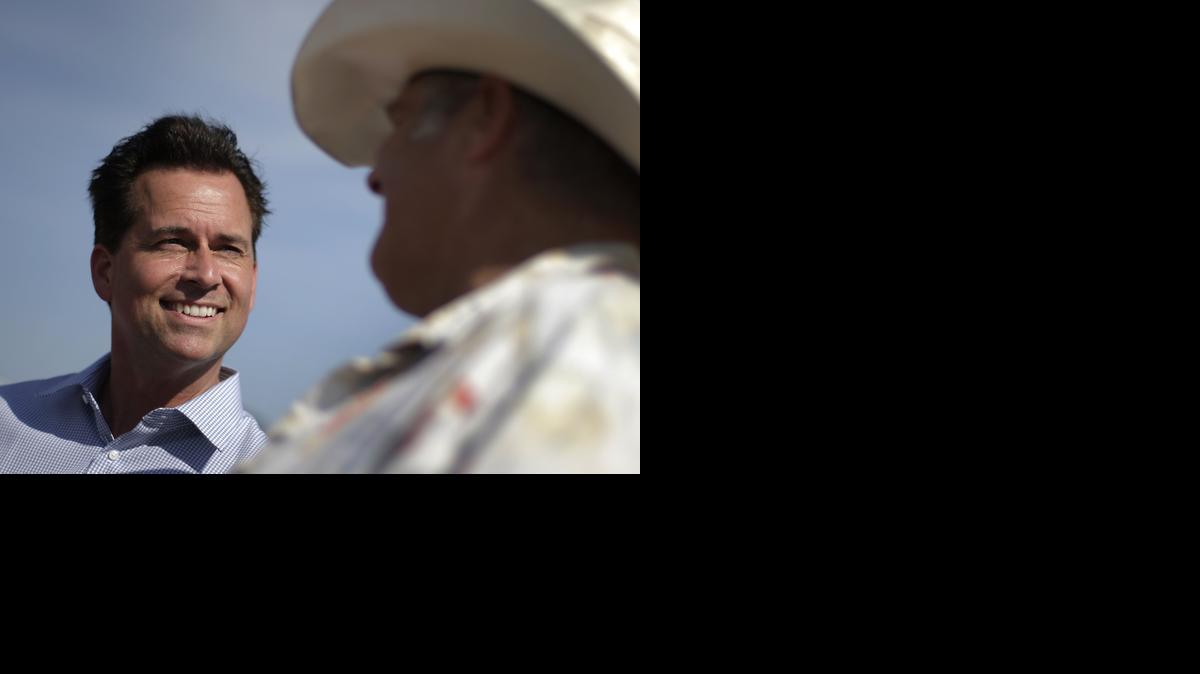 
Tea party backed Kansas U.S. Senate candidate Milton Wolf
