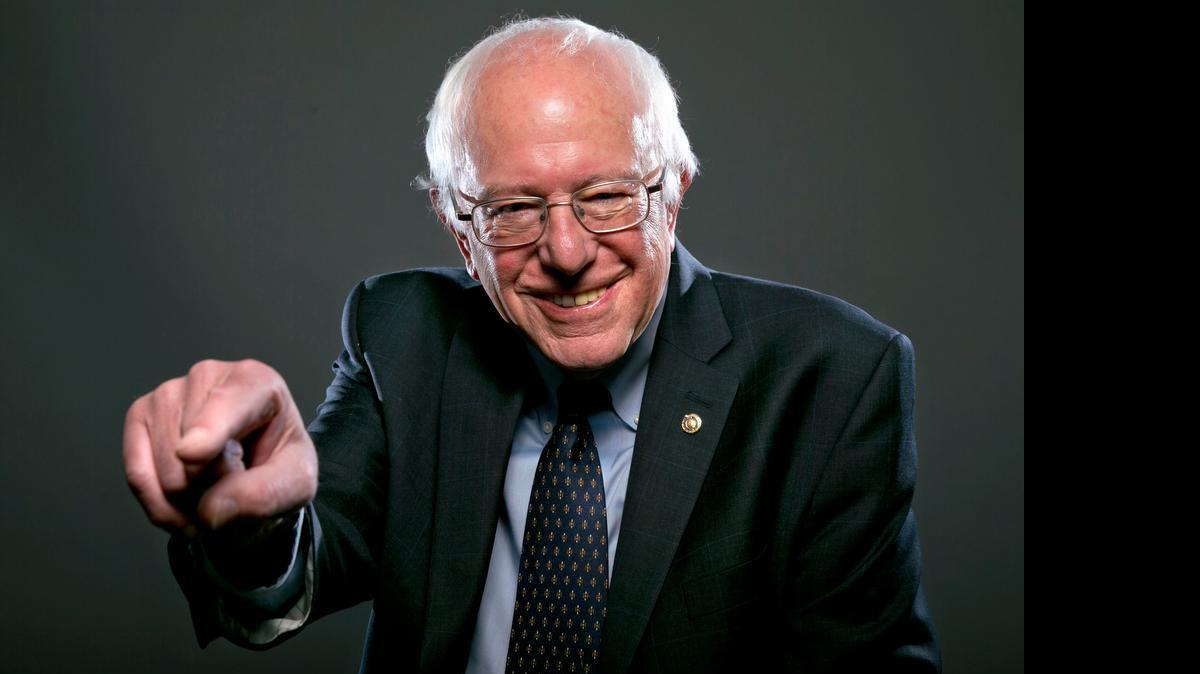 
Democratic Presidential candidate Sen. Bernie Sanders, I-Vt.
