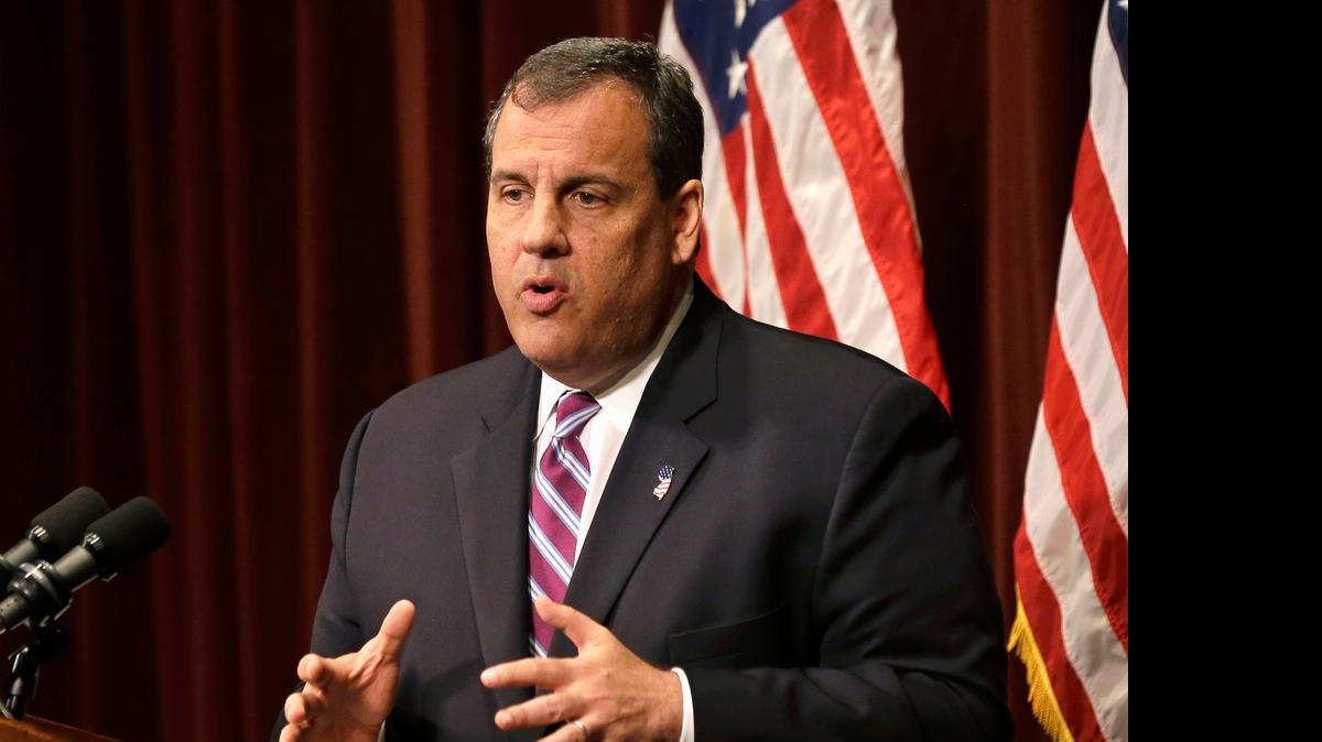 
New Jersey Gov. Chris Christie 
