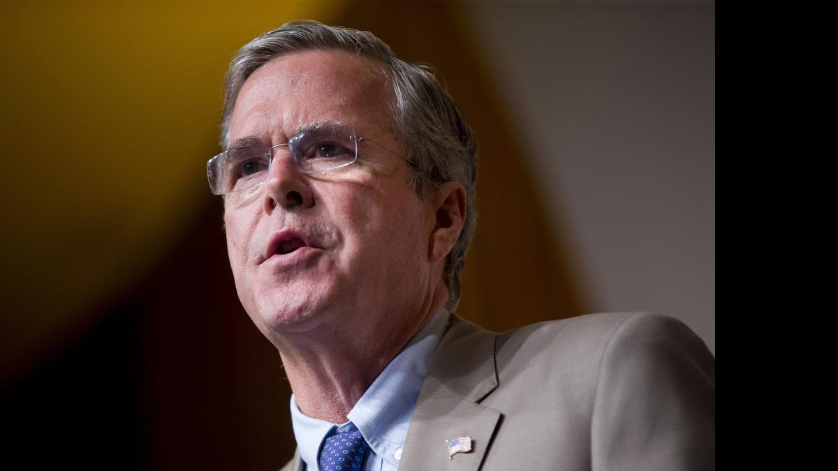 
Republican presidential candidate Jeb Bush 
