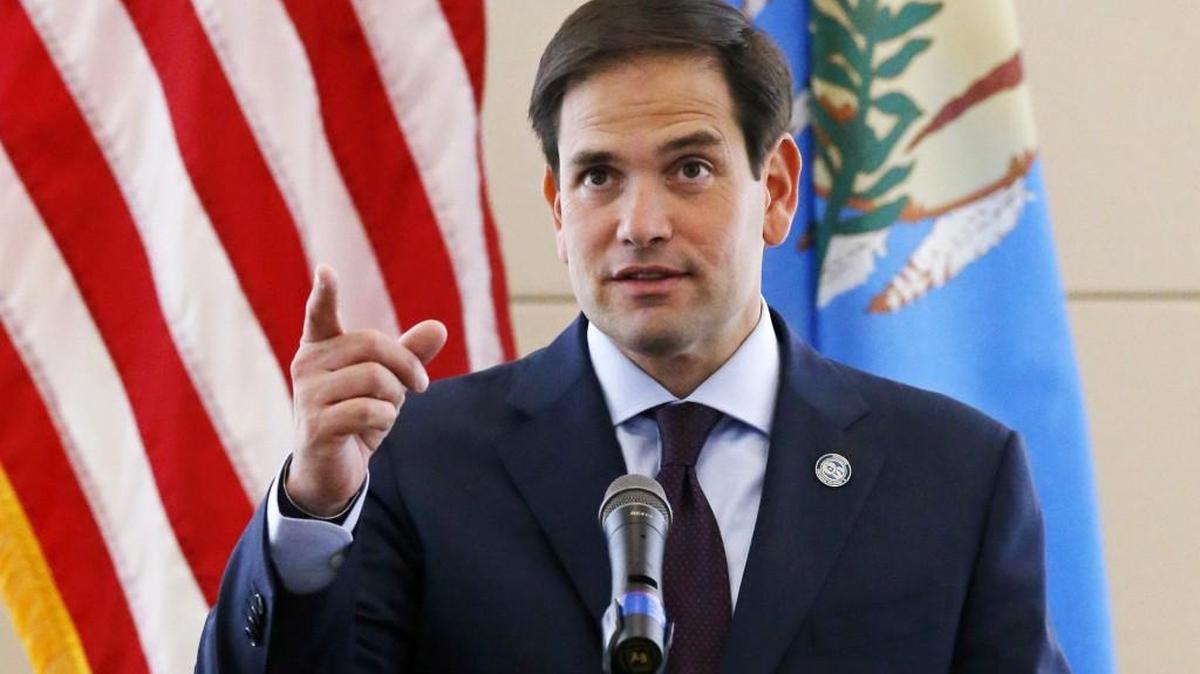 
Republican presidential candidate Sen. Marco Rubio, R-Fla. 
