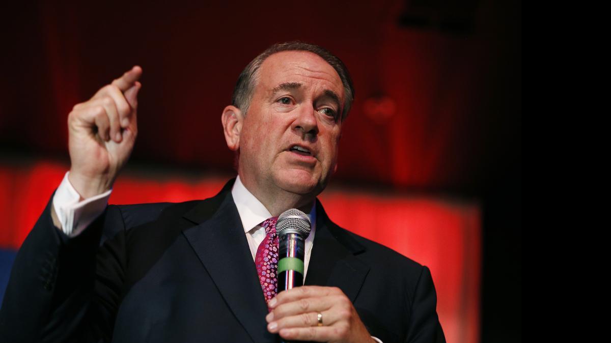 
GOP presidential candidate Mike Huckabee 
