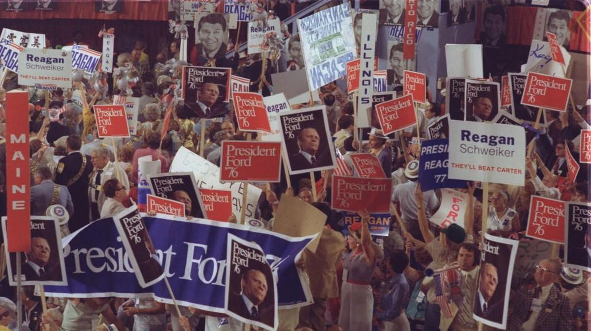 In 1976, Kansas City hosted the Republican National Convention. Political conventions are tedious, vulgar, ridiculous and fascinating, sometimes all at once.