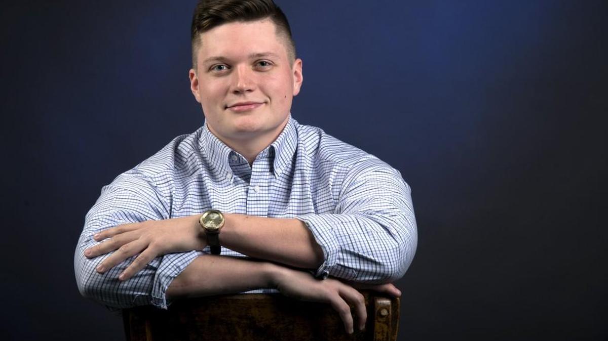 Park University student Braden Smith will vote for Hillary Clinton for president despite being a registered Republican. “America cannot morally allow a man like Donald Trump to be the leader of the free world,” he says.