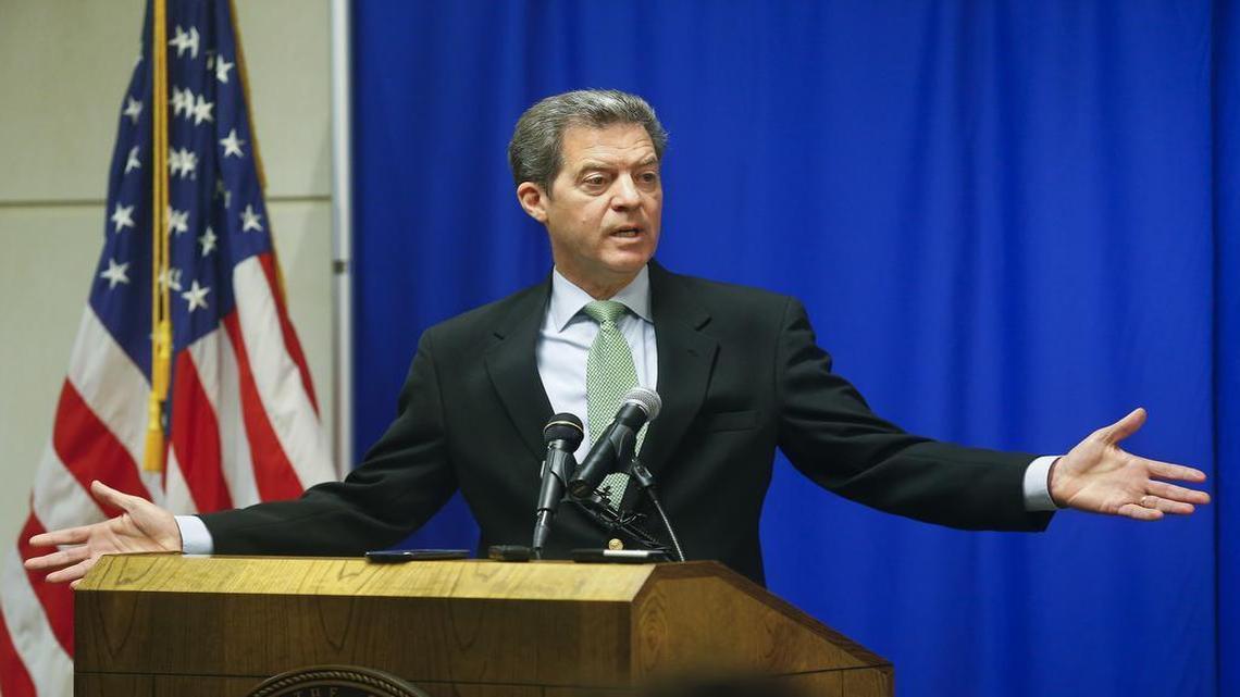 
Democrats have called the $384 million tax plan the largest tax increase in state history. But Gov. Sam Brownback of Kansas said it shoudn’t count as a tax increase because it follows massive income tax cuts passed three years ago.
