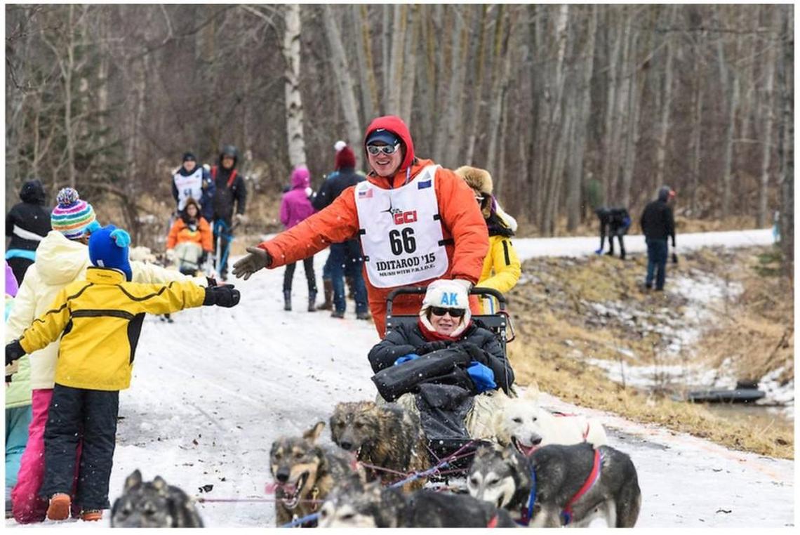 Steve Watkins, a candidate for Congress in Kansas' 2nd District, competed in the 2015 Iditarod race in Alaska.