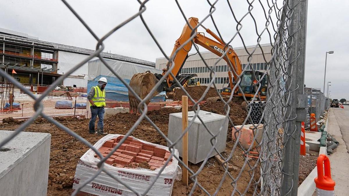 Construction site.