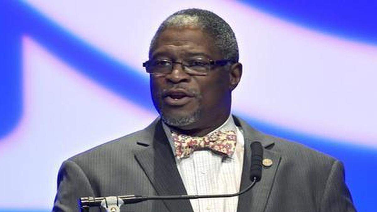 
“Flyover country no more, Kansas City is the center of the American renaissance,” Mayor Sly James said Tuesday in his State of the City speech, delivered before a crowd of more than 300 people at Starlight Theatre.
