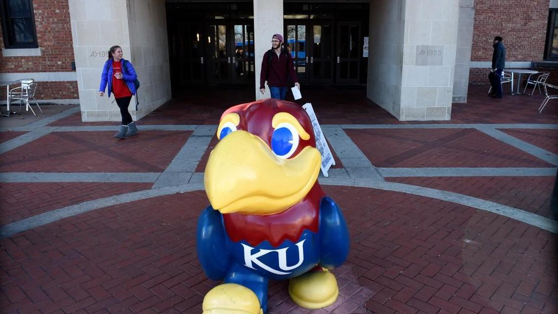 When an exemption expires, concealed weapons will be allowed everywhere on Kansas campuses unless metal detectors are installed and staffed at building entry points, which colleges say would be cost-prohibitive. This is the student union at the University of Kansas in Lawrence.