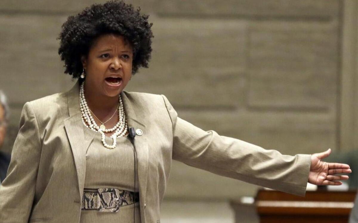 A filibuster by Sen. Maria Chappelle-Nadal is threatening to shut down the legislative session as the General Assembly moves toward a 6 p.m. closing time.
