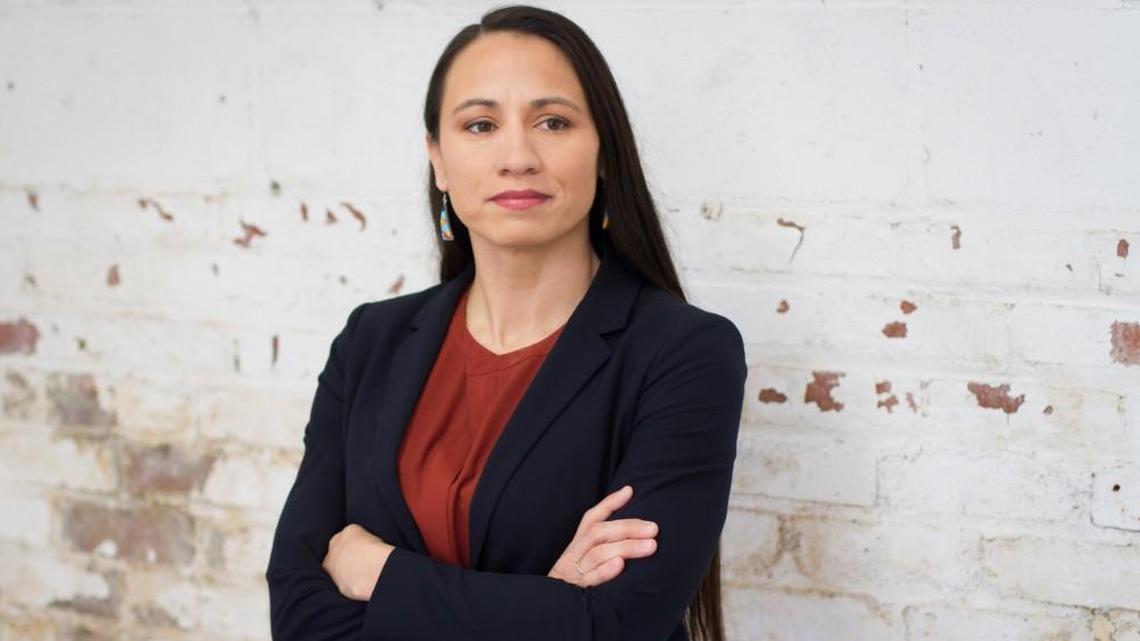 Democrat Sharice Davids is running for Congress in Kansas’ 3rd District.