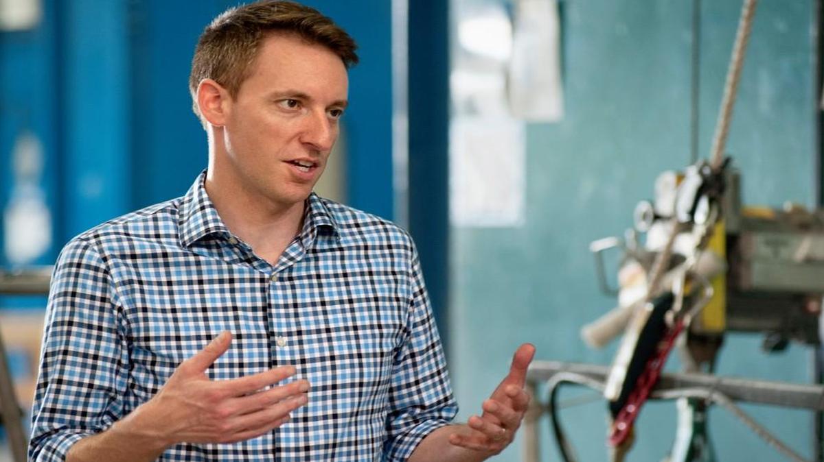 Missouri Secretary of State Jason Kander has been sued by a state employee who contends discrimination. Kander, a Democrat, is running for the U.S. Senate.