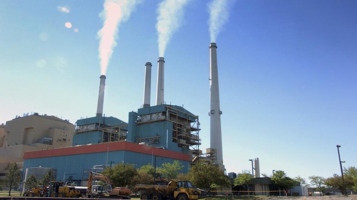 In this 2013 file photo, smoke rises from the Colstrip Steam Electric Station, a coal burning power plant in Colstrip, Mont. Experts say the biggest problem faced by the mining industry today isn’t a shortage of coal or even the prospect of climate change regulations, but an abundance of cheap natural gas.