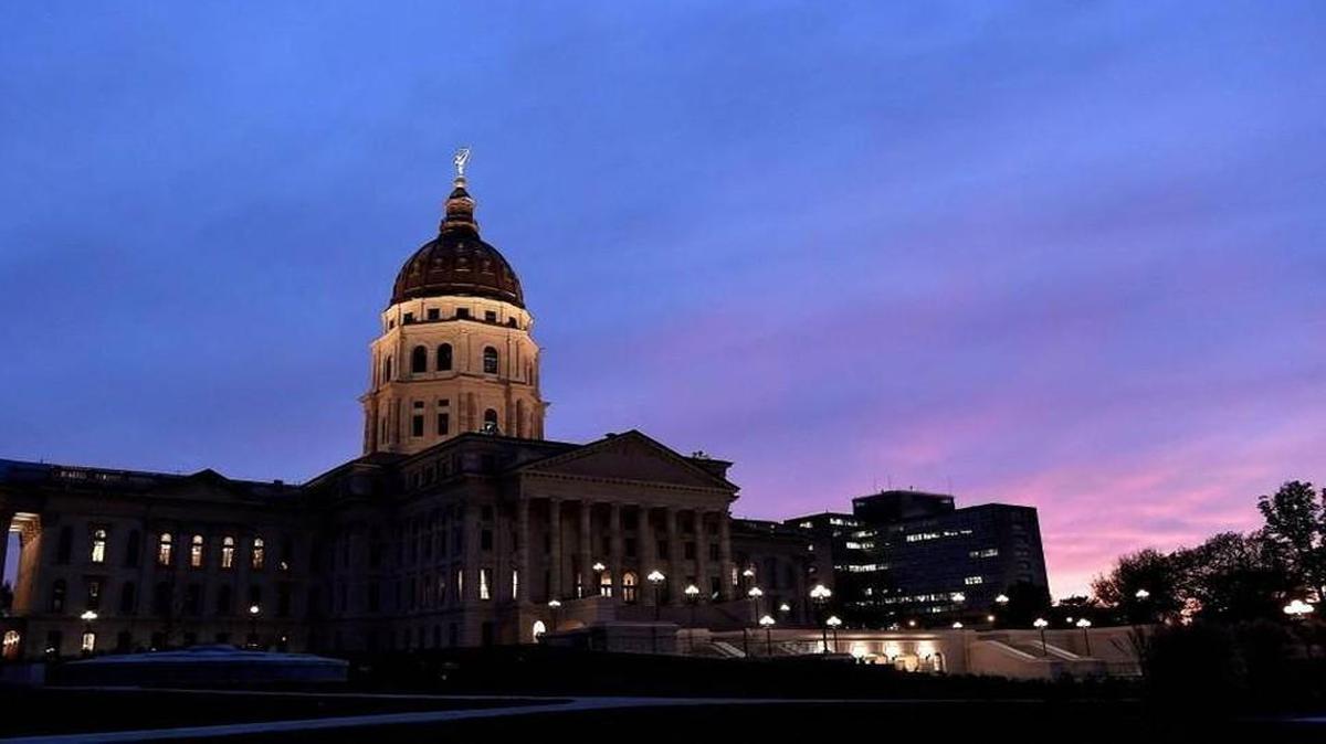 The Kansas Capitol in Topeka.
