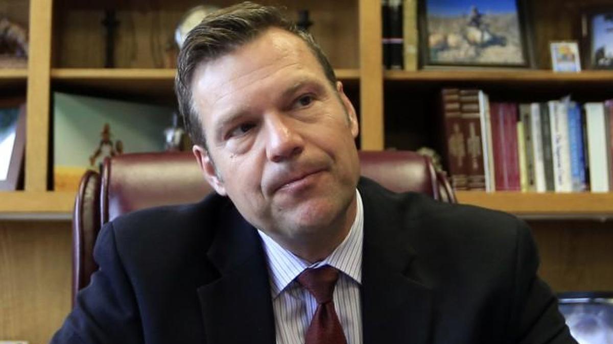 Kansas Secretary of State Kris Kobach