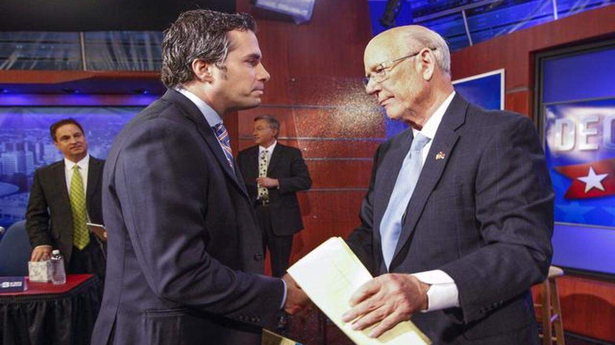 
Most of the claims you’re hearing in the U.S. Senate race between Republican Pat Roberts (right) and independent Greg Orman aren’t false. But they’re often incomplete — the two candidates in the Nov. 4 election providing just one side of an issue or position, potentially deceiving voters.
