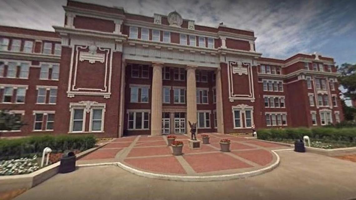 Plumb Hall at Emporia State University.