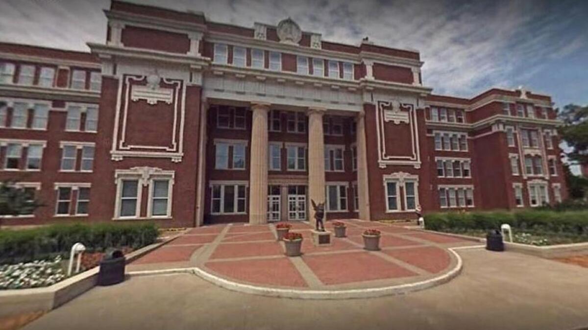 Plumb Hall at Emporia State University.