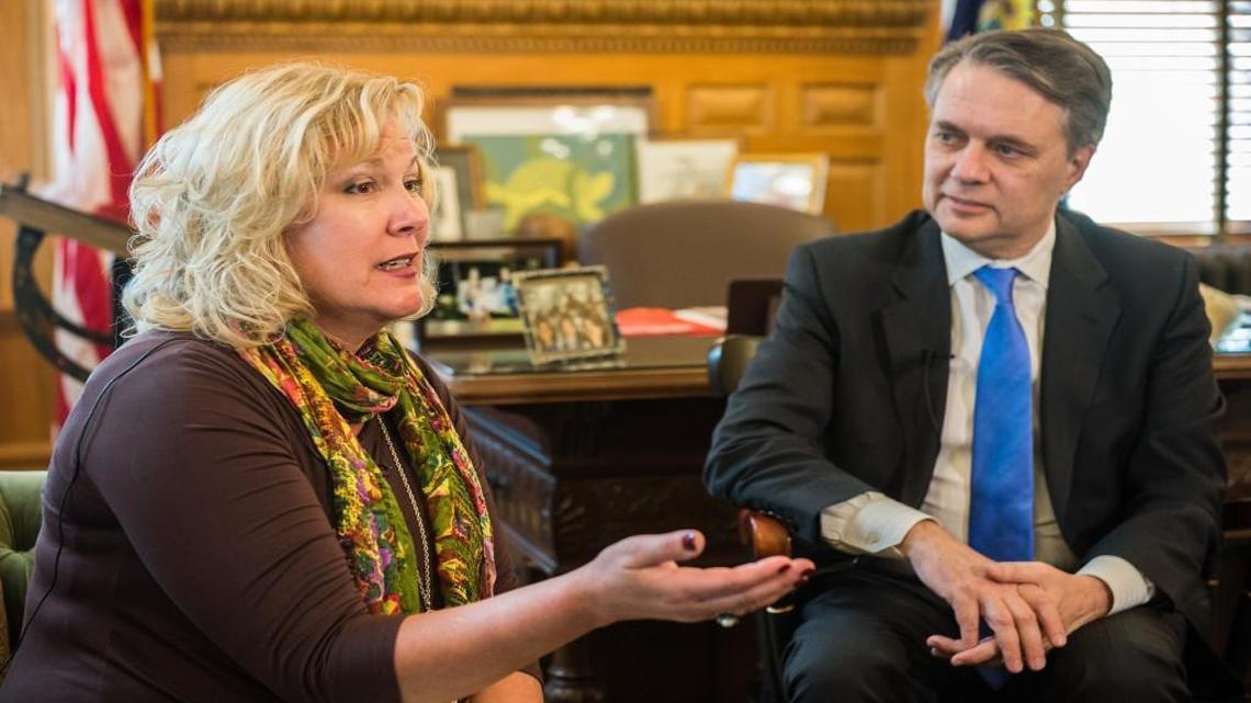 Gov. Jeff Colyer and Gina Meier-Hummel, the new Kansas Department for Children and Families secretary, spoke to The Star earlier this year about changing state law to give the public more information after a child dies of abuse and neglect.