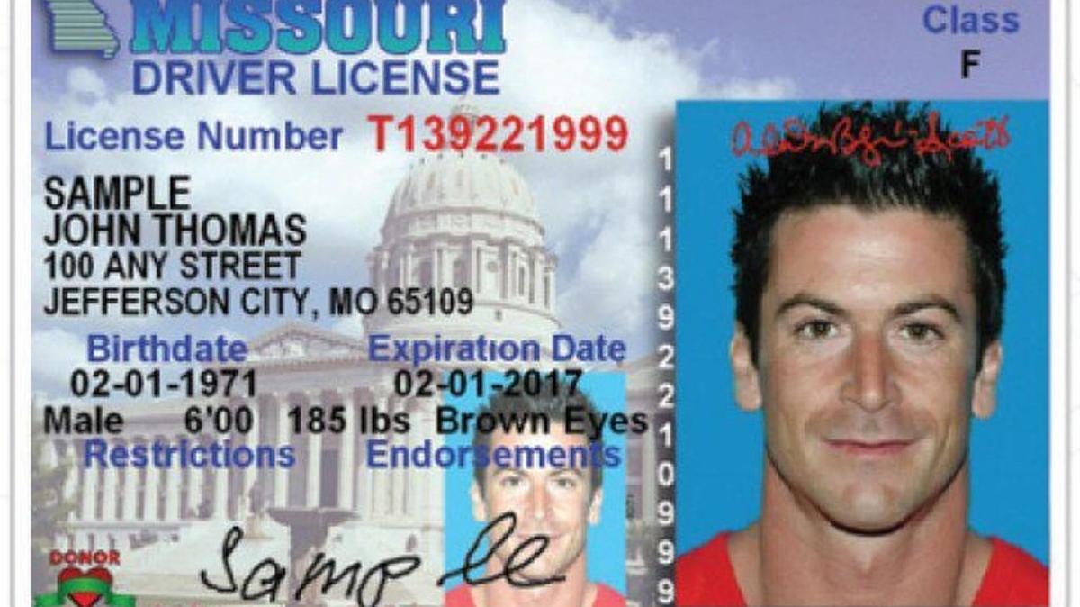 Missouri isn’t in compliance with the federal Real ID Act, a 2005 law setting minimum standards for licenses.