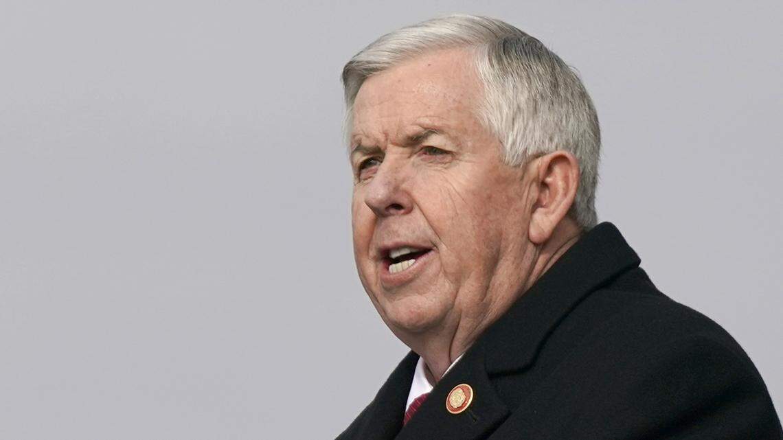 Missouri Gov. Mike Parson doesn’t want the Justice Department involved in local school boards. But he activated the National Guard when Kansas Citians protested police violence last year.